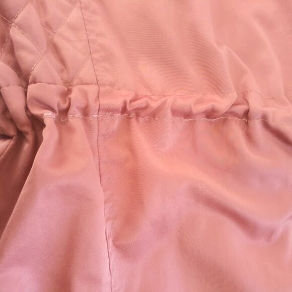 Black Label Collection by Miss London women's size L pink hooded jacket - Picture 14 of 16